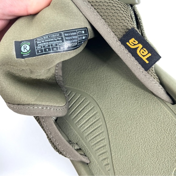 Teva Hurricane Verge Slide Green Women's Size 9 Sandals - Picture 9 of 9